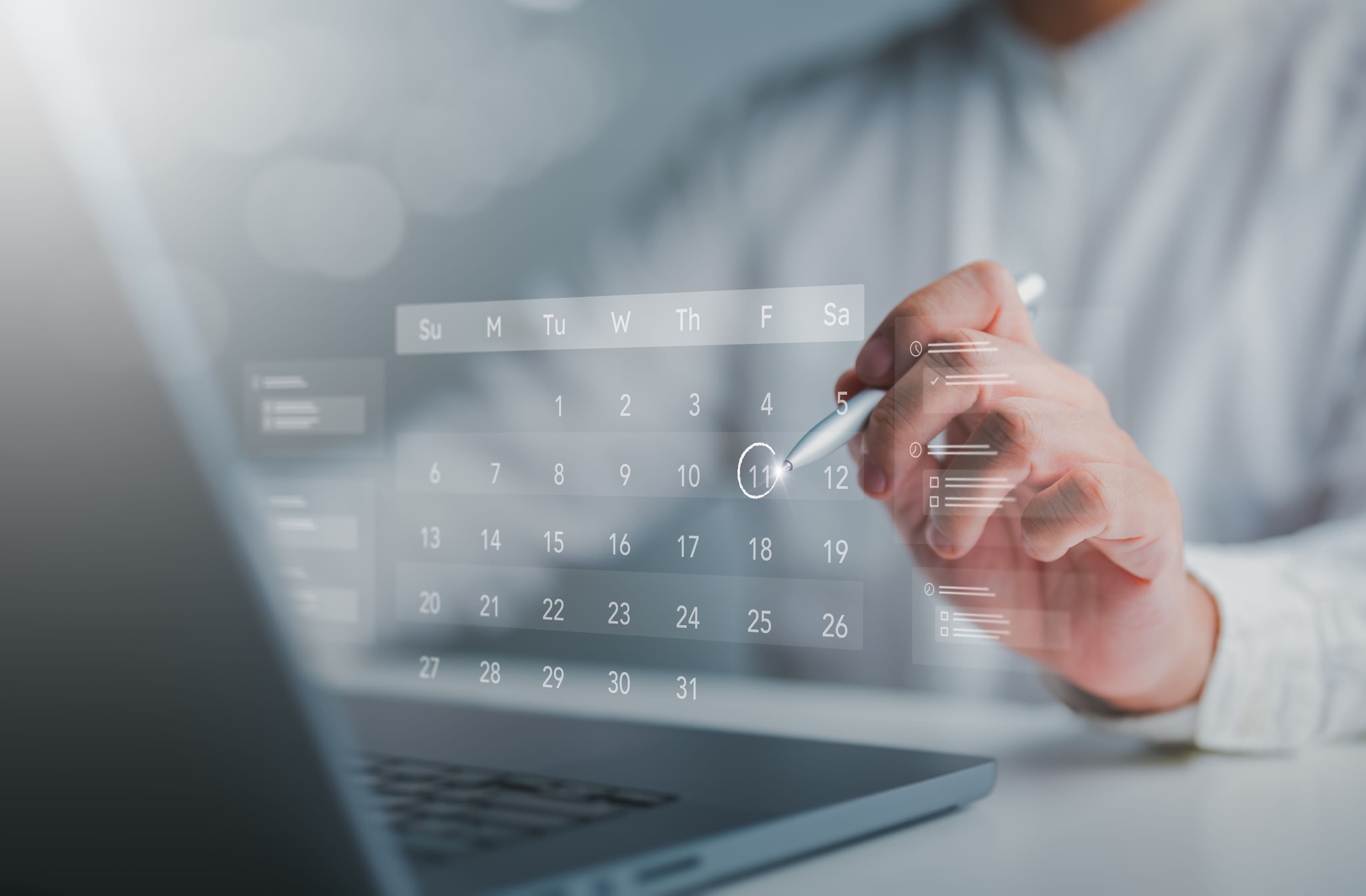 Annual Holidays background